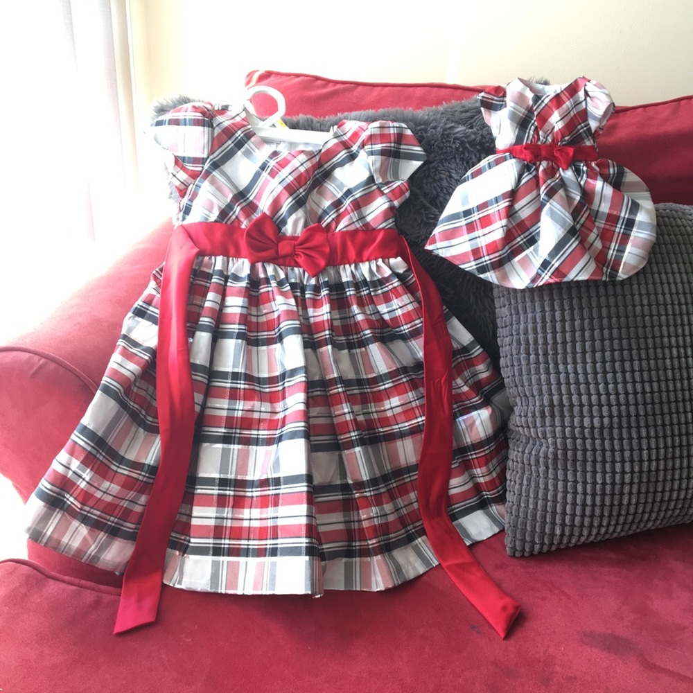 Bonnie Jean kids christmas dress
